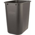 Morror 28 Qt Black Rectangle Trash Can MRO89856850